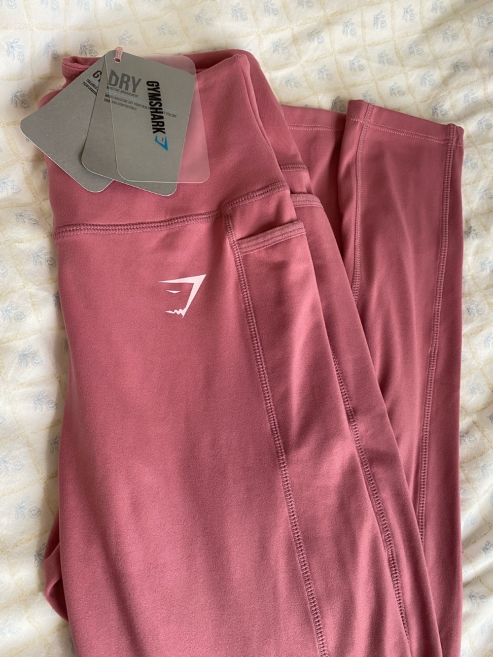 Gymshark Women’s Dreamy Legging 2.0 Dusky Pink (New With Tags)